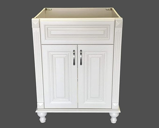 New Antique White Single-sink Bathroom Vanity Base Cabinet 24" W x 21"D x 32" H
