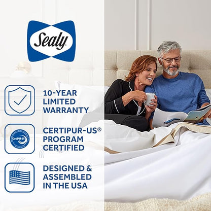 Sealy Warner 12" Medium Tight Top Innerspring Mattress - California King