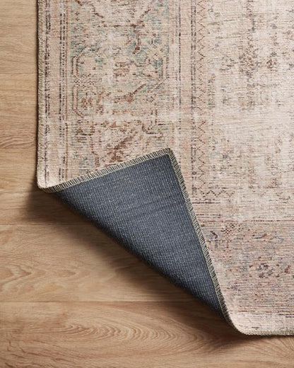 Loloi Amber Lewis Georgie Collection GER-02 Ocean/Sand 2'-3" x 3'-9", .19" Pile Height, Accent Rug