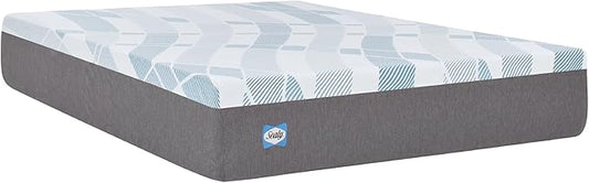 Sealy Dreamlife 12” Hybrid Mattress-in-a-Box, Twin XL, SealyComfort Gel Memory Foam, SealyResponsive Encased Coils, Surface-Guard Technology