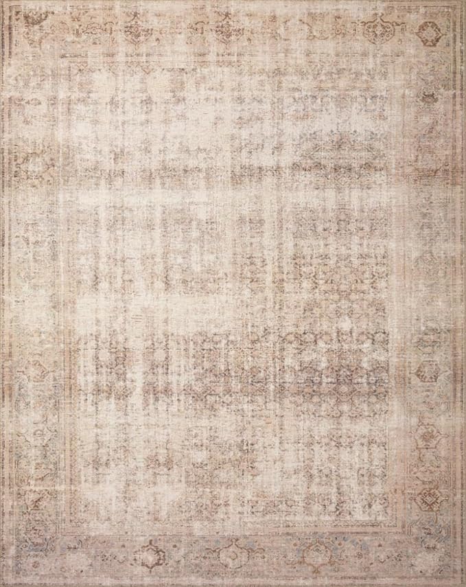 Loloi Amber Lewis Georgie Collection GER-02 Ocean/Sand 8'-4" x 11'-6", .19" Pile Height, Area Rug