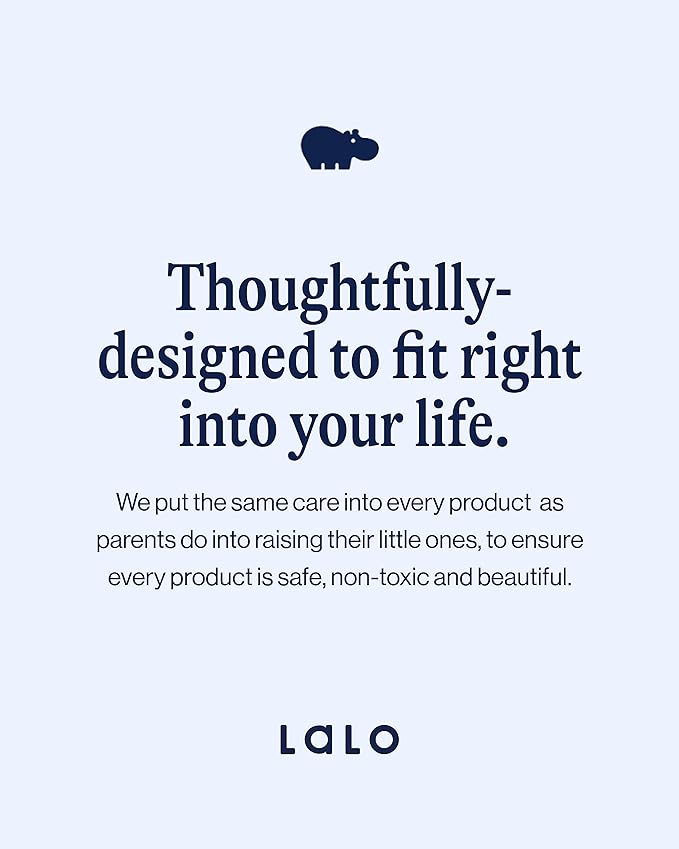 Lalo The Play Chair - Wooden & Non-Toxic Plastic Kids & Toddler Chair - Sturdy Bucket Seat, Easy to Clean, Up to 200 lb. Weight Capacity, Set of 2 - Licorice