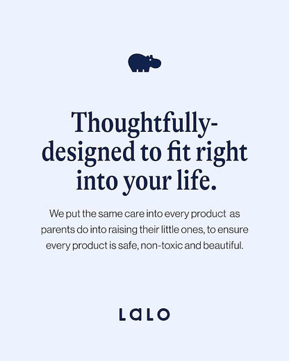 Lalo The Play Chair - Wooden & Non-Toxic Plastic Kids & Toddler Chair - Sturdy Bucket Seat, Easy to Clean, Up to 200 lb. Weight Capacity, Set of 2 - Licorice