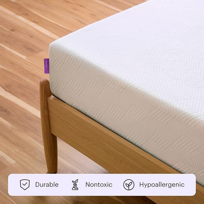 PurpleFlex King Mattress – 8" GelFlex Grid, Better Than Memory Foam, Temperature Neutral, Responsive, Breathable, Pressure Relief, Made in USA