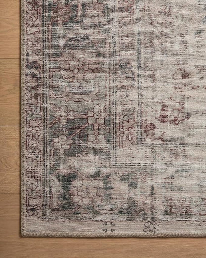 Loloi Amber Lewis Georgie Collection GER-08 Lagoon/Beige 10'-0" x 14'-0", .19" Pile Height, Area Rug