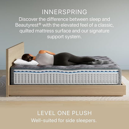 Beautyrest Prime Dream Plush 13.75" Mattress - Full - Durable Pocketed Coil, Support, Pressure Relief, Cooling, Motion Separation; 100 Night Sleep Trial and 10 Year Warranty