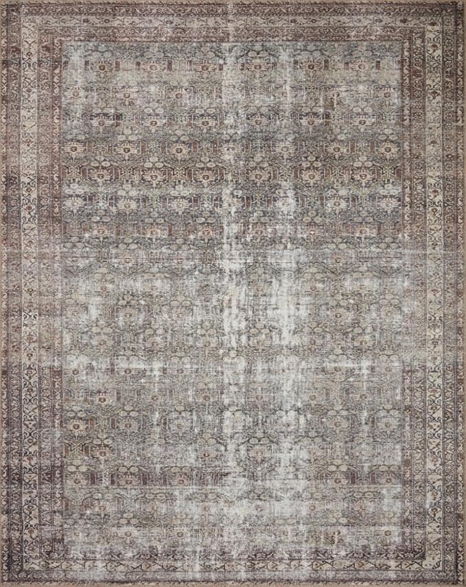 Loloi Amber Lewis Georgie Collection GER-10 Moss/Bark 10'-0" x 14'-0", .19" Pile Height, Area Rug