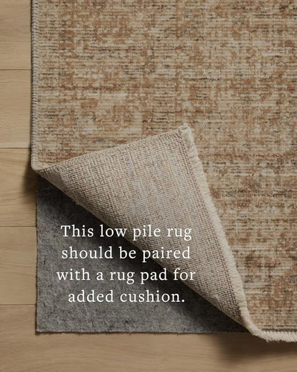 Loloi Amber Lewis Molly Collection MOL-08 Antique/Multi 6'-7" x 9'-2" Low Pile Area Rug