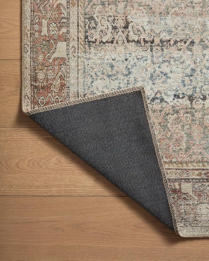Loloi Amber Lewis Georgie Collection GER-09 Multi/Spice 2'-3" x 3'-9", .19" Pile Height, Accent Rug