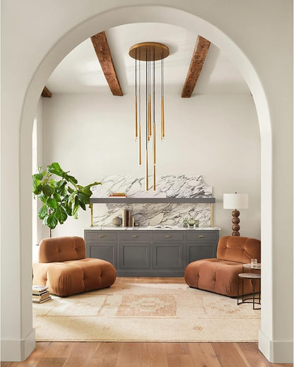 Livabliss x Becki Owens Solana Medallion Runner Area Rug, 2'7" x 7'3", Peach