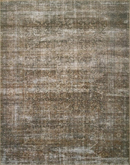 Loloi Amber Lewis Billie Collection, Tobacco & Rust 10'-0" x 14'-0" Area Rug Antique & Distressed Accent Rugs for Living Room, Bedroom, Entryway & Hallway, No Shed High Traffic Area Home Decor Rug