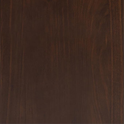 SIMPLIHOME Carlton Bedside Table - 24 inch Wide Solid Wood Nightstand Table in Dark Tobacco Brown, Transitional Bedroom Side or End Table with 2 Drawers, Open Storage Shelf and Bronze Hardware
