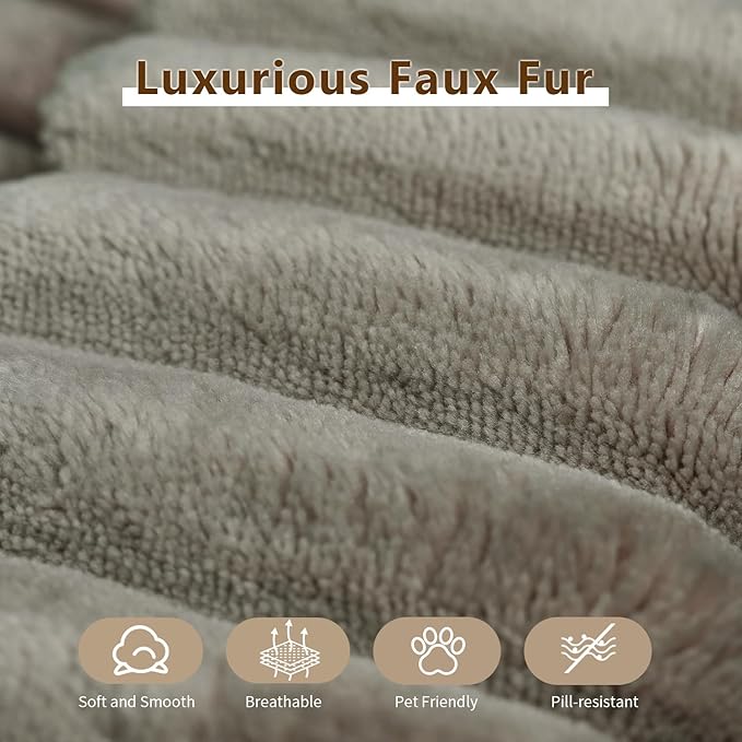 135.4" Cloud Sectional Couch with L-Shape Chaise,Modern Modular Sofa with Deep Seat, Upholstered Couches for Living Room Bedroom Apartments,No Assembly Required, (Camel,Left Facing Chaise)