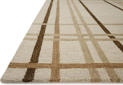 Loloi Magnolia Home by Joanna Gaines Waylon Collection WAY-01 Natural/Bark 2'-3" x 3'-9" Accent Rug
