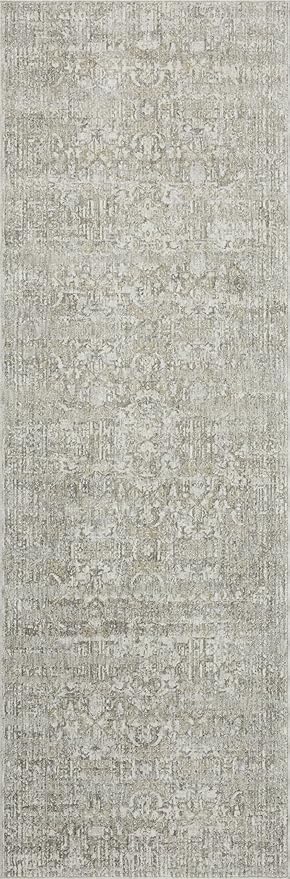 Loloi Amber Lewis Honora Collection HON-04 Grey/Beige 9'-6" x 13' Area Rug