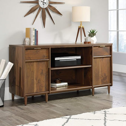 Sauder Clifford Place Credenza, Grand Walnut finish
