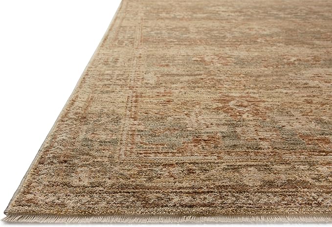 Loloi Magnolia Home by Joanna Gaines Junie Collection JUE-03 Spice/Multi 2'-7" x 8'-0", .38 Pile Height, Runner Rug