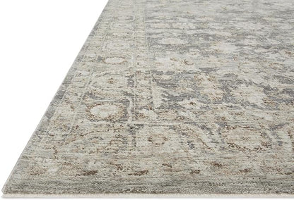 Loloi Amber Lewis Honora Collection HON-02 Slate/Beige 6'-7" x 9'-2" Area Rug