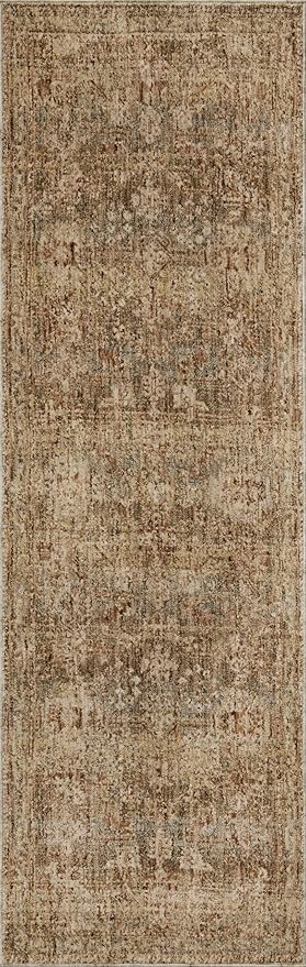 Loloi Magnolia Home by Joanna Gaines Junie Collection JUE-03 Spice/Multi 3'-11" x 5'-7", .38" Pile Height, Accent Rug