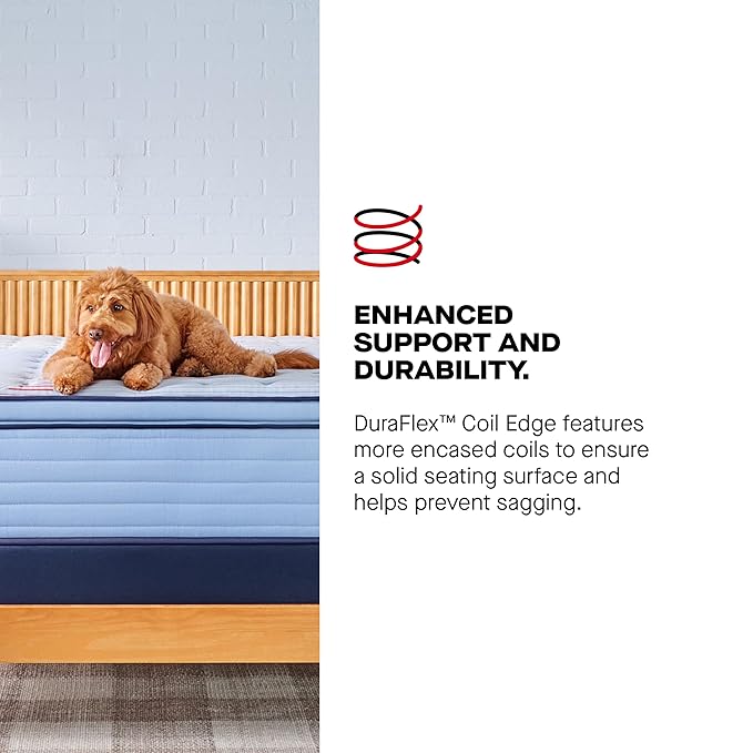 Sealy Posturepedic® Plus Glenshaw 15" Firm Pillowtop Innerspring Mattress - Twin