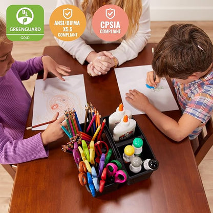 ECR4Kids 24in x 36in Rectangular Hardwood Table with 22in Legs, Kids Furniture, Dark Walnut