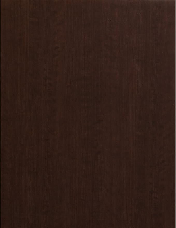 Bush Business Furniture Series C Elite 48W x 30D Desk Shell with 3 Drawer File in Mocha Cherry
