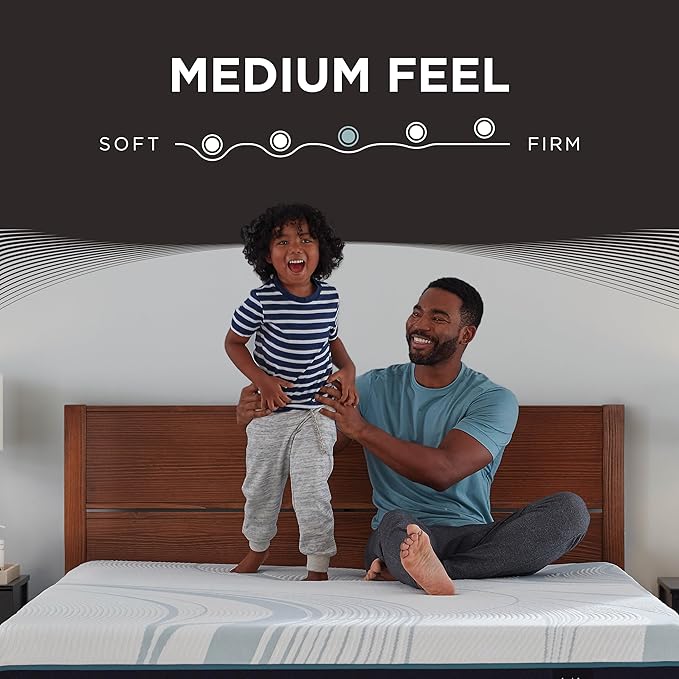 TEMPUR-Adapt 2.0 Medium 11 inch Memory Foam Mattress, Twin