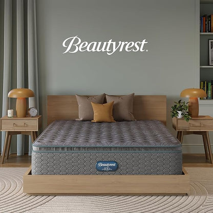 Beautyrest Prime Dream Medium Pillow Top 14.25" Mattress - Queen - Durable Pocketed Coil, Support, Pressure Relief, Cooling, Motion Separation; 100 Night Sleep Trial and 10 Year Warranty