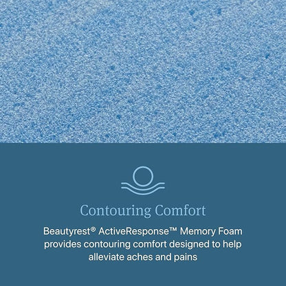 Beautyrest Days End Plush Pillow Top 14.75" Mattress - Full - Cooling Tech, Supportive Durable Pocketed Coils, Pressure Relief, Motion Separation; 100 Night Sleep Trial and 10 Year Warranty