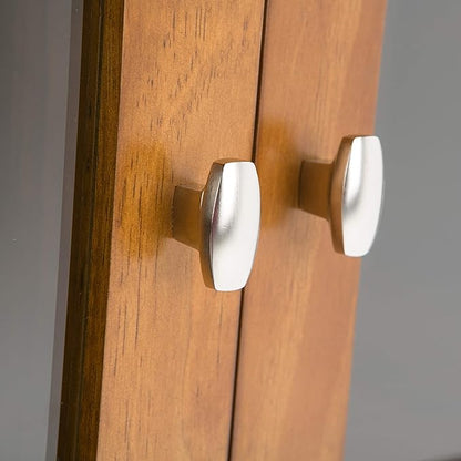 SIMPLIHOME Warm Shaker SOLID WOOD 39 inch Wide Transitional Medium Storage Media Cabinet in Light Golden Brown for the Living Room, Entryway and Family Room