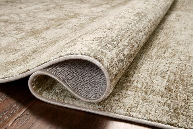 Loloi Amber Lewis Honora Collection HON-01 Khaki/Beige 11'-6" x 15'-6" Area Rug
