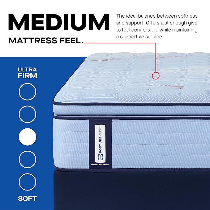 Sealy Posturepedic® Fayette 14" Medium Pillowtop Innerspring Mattress - California King