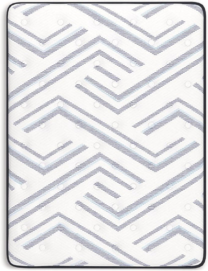 Signature Design by Ashley California King Size Stack 12 Inch Hybrid Medium Plush Cooling Gel Infused Memory Foam Mattress for Pressure Relief, Fiberglass Free, Mattress in A Box