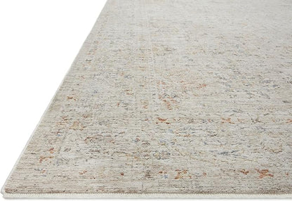 Loloi Amber Lewis Honora Collection HON-05 Bone/Multi 3'-9" x 5'-9" Accent Rug