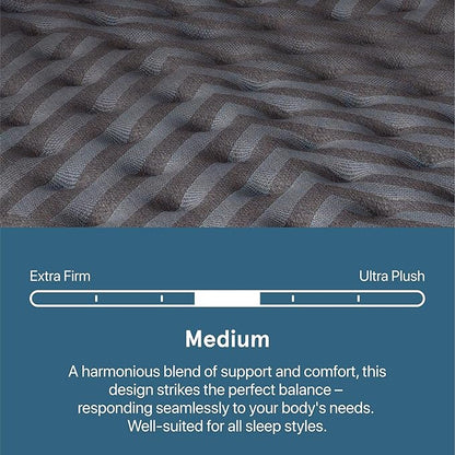 Beautyrest Days End Medium 14" Mattress - Cal King - Cooling Tech, Supportive Durable Pocketed Coils, Pressure Relief, Motion Separation; 100 Night Sleep Trial and 10 Year Warranty