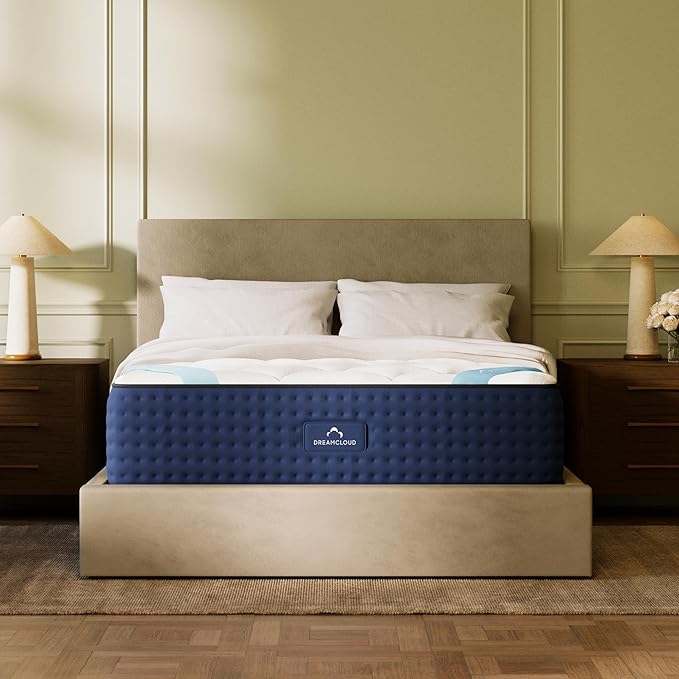 DreamCloud Premier 13" Twin XL Mattress - Luxury Gel Memory Foam - 365 Night Trial - Premium Pressure-Relieving Layers - Forever Warranty - CertiPUR-US® Certified