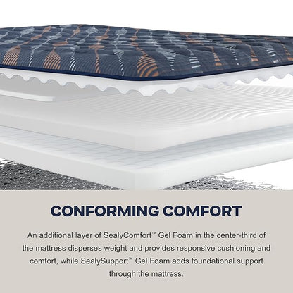 Sealy Warner 12" Firm Tight Top Innerspring Mattress - California Twin