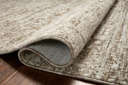 Loloi Amber Lewis Honora Collection HON-04 Bark/Dove 7'-10" x 10' Area Rug