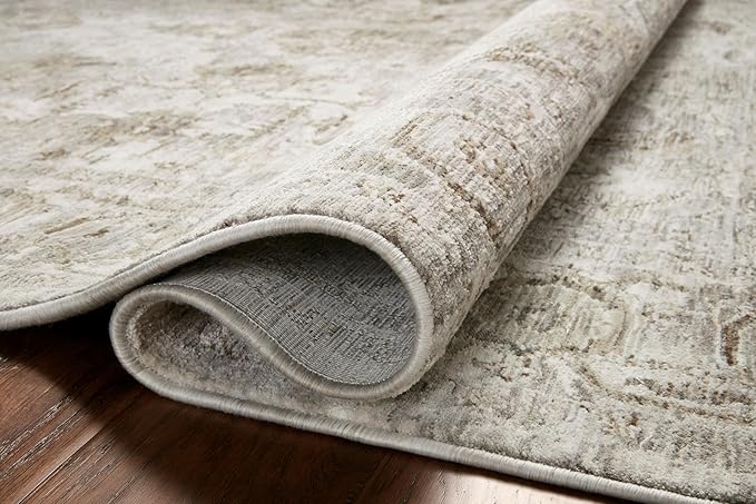 Loloi Amber Lewis Honora Collection HON-06 Grey/Taupe 9'-6" x 13' Area Rug
