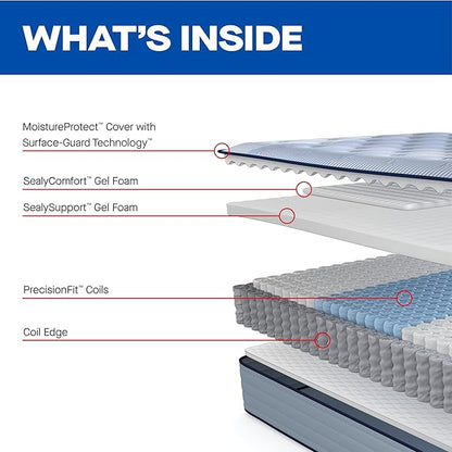 Sealy Posturepedic® Fayette 13" Soft Tight Top Innerspring Mattress - Queen