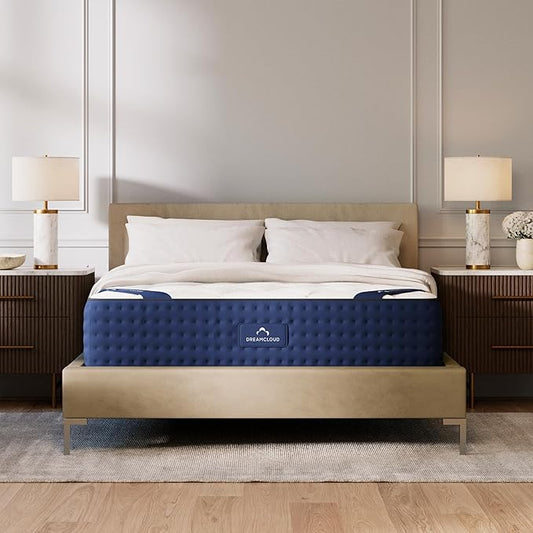 DreamCloud 12" Full Mattress - Luxury Gel Memory Foam - 365 Night Trial - Premium Pressure-Relieving Layers - Forever Warranty - CertiPUR-US® Certified