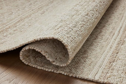 Loloi Angela Rose Rivers Collection RIV-03 Sand/Ivory 2'-3" x 3'-9" Reversible Accent Rug