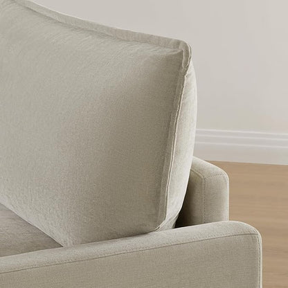 CHITA 113" Oversized Cloud Sectional Couch, Modern Modular Sectional Sofa Set for Living Room, 4 Seater L Shaped Couch, Taupe