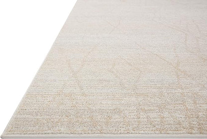 Loloi Kamala Collection KAM-03 Natural/Mist 4'-0" x 6'-0" Accent Rug