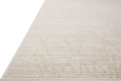 Loloi Kamala Collection KAM-03 Natural/Mist 6'-7" x 9'-6" Area Rug
