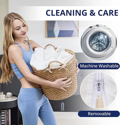 King Mattress 8 Inch Green Tea Memory Foam Mattress for Cool Sleep & Pressure Relief, Medium Feel Support,Fiberglass Free, Bed in a Box, Removable Washable Cover, CertiPUR-US Certified