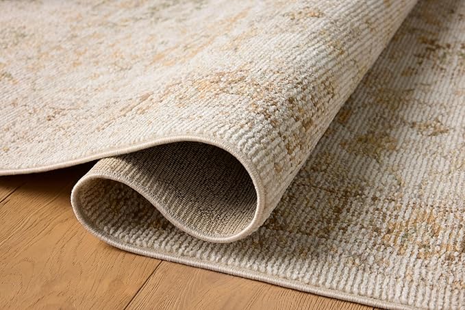 Loloi Magnolia Home by Joanna Gaines Pace Collection PAC-04 Natural/Multi 3'-6" x 5'-6" Accent Rug