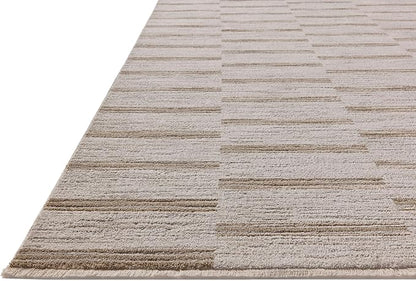 Loloi Amber Lewis Cali Collection CIL-04 Ivory/Tobacco 7'-10" x 10' Area Rug