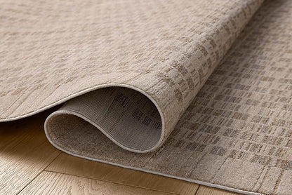 Loloi Amber Lewis Cali Collection CIL-02 Natural/Slate 2'-7" x 10'-0", .25" Pile Height, Runner Rug
