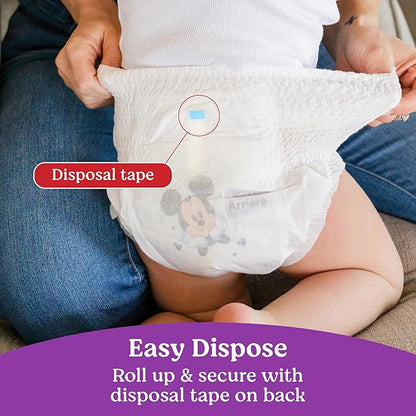 Huggies Size 6 Baby Diapers, Little Movers HuggFit 360° Baby Diapers with 360° Waistband, Size 6 (35+ lbs), 48 Count, Packaging May Vary
